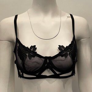BNWT BlueBella Nikita Closed Bra Black 34D